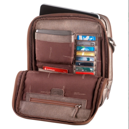 Derek Alexander NS Two Top Zip Organizer