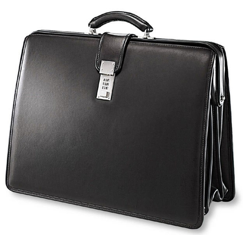 Jack Georges Classic Brief Bag Platinum Special Edition