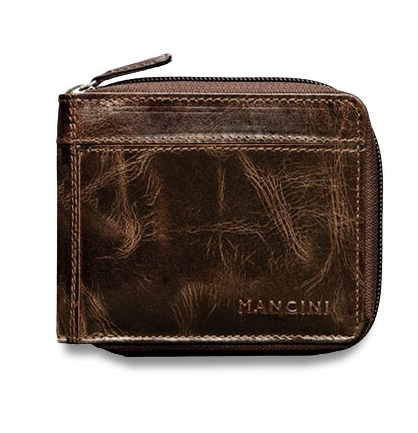 Mancini Zippered Wallet