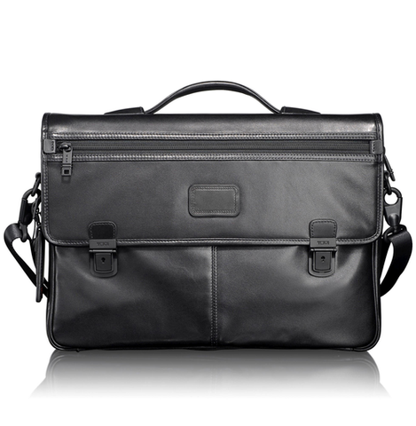 Tumi Alpha Slim Flap Brief Napa Leather – Tag shop 2